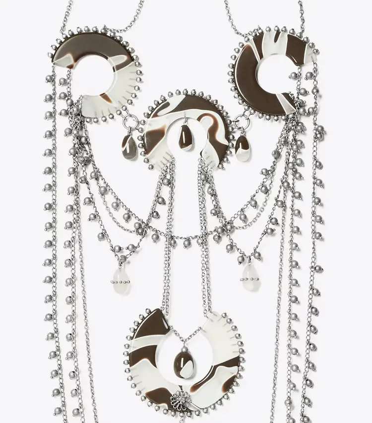 Bead And Resin Necklace - Image 2