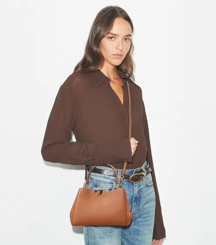 Mini Eleanor Soft Satchel - Image 2