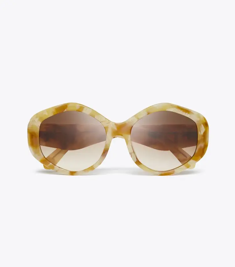 Kira Geometric Sunglasses - Image 3