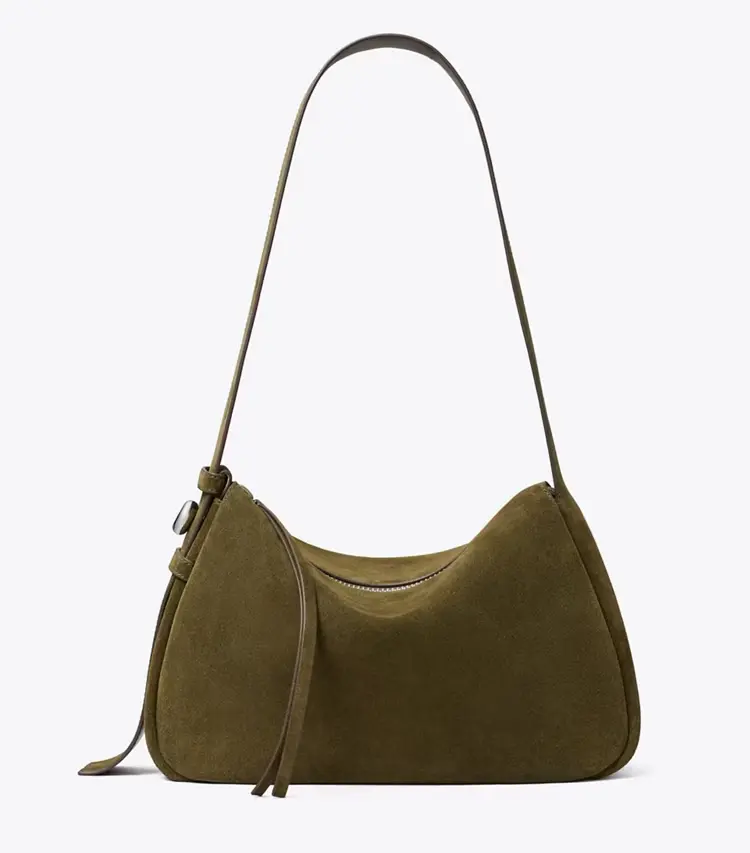 Romy Suede Shoulder Bag - Image 3