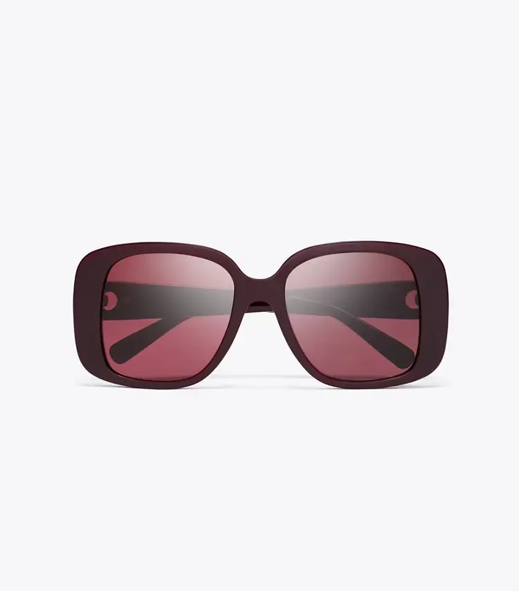 Pierced Oversized Square Sunglasses - Image 3