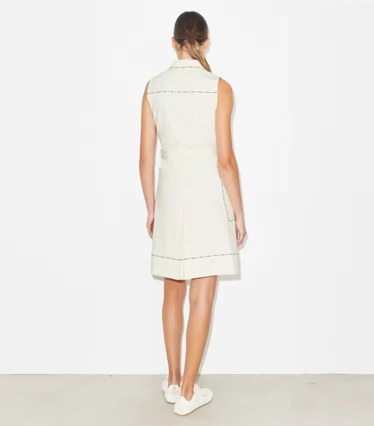 Pick Stitch Stretch Golf Dress - Image 4