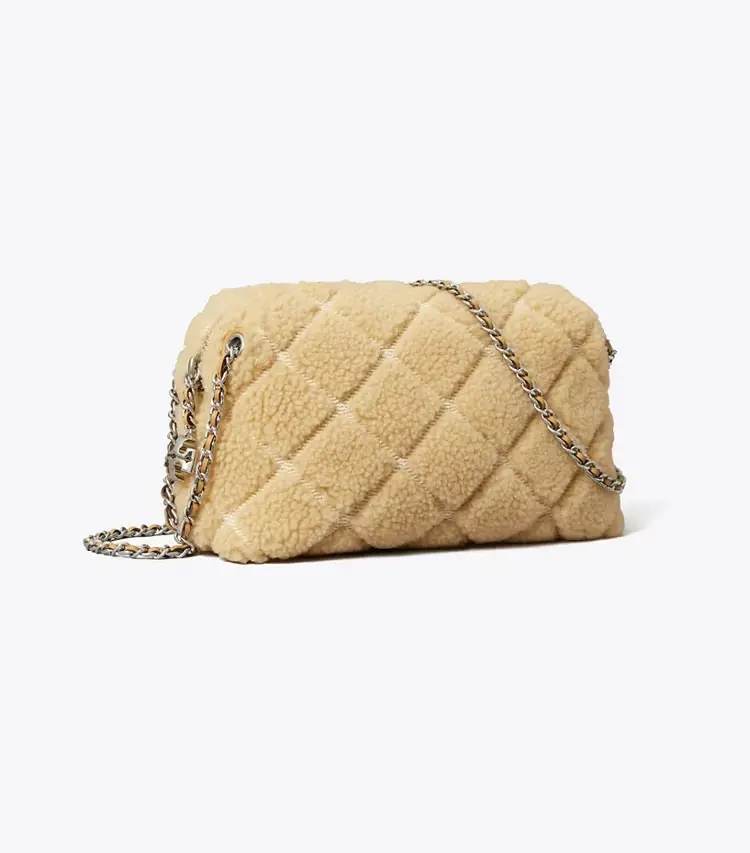Fleming Soft Shearling Crossbody Bag