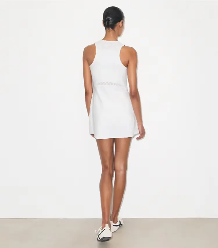 T Monogram Mesh Tank Dress - Image 4