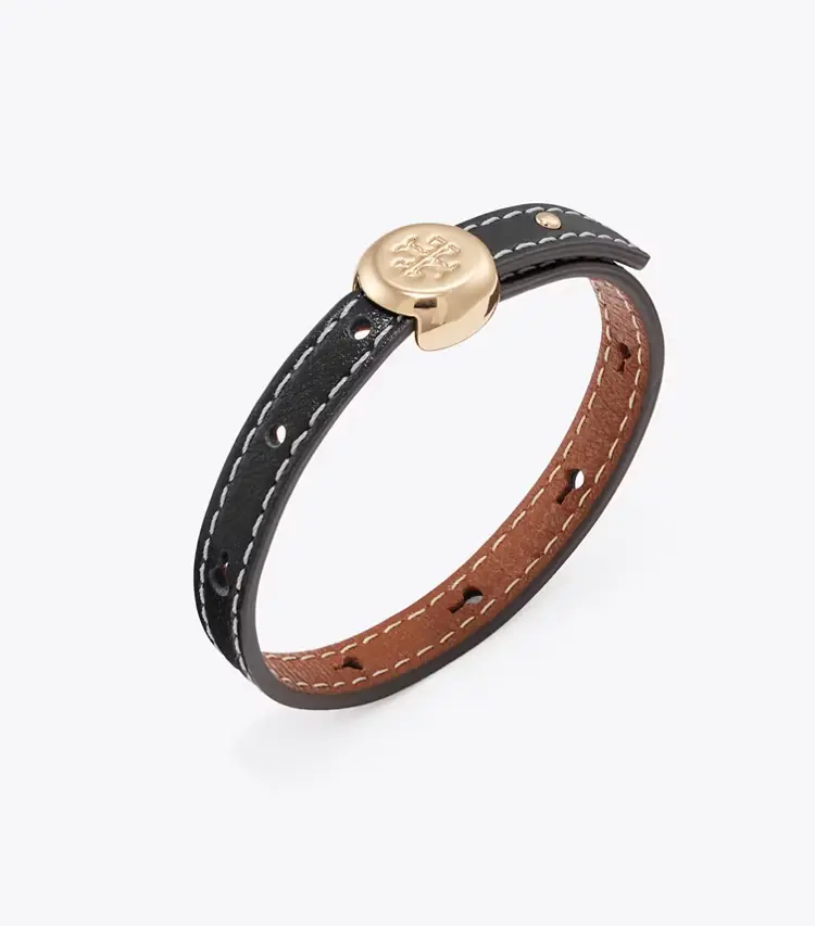Icon Leather Bracelet - Image 2