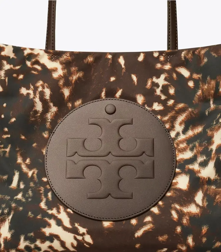 Ella Printed Nylon Small Tote - Image 4