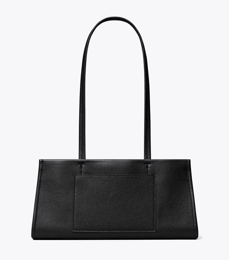 Leather East West Satchel - Image 3