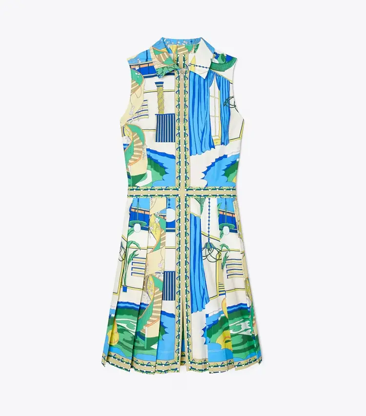 Printed Golf Dress