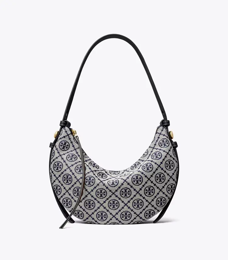 T Monogram Romy Half Moon Bag - Image 4