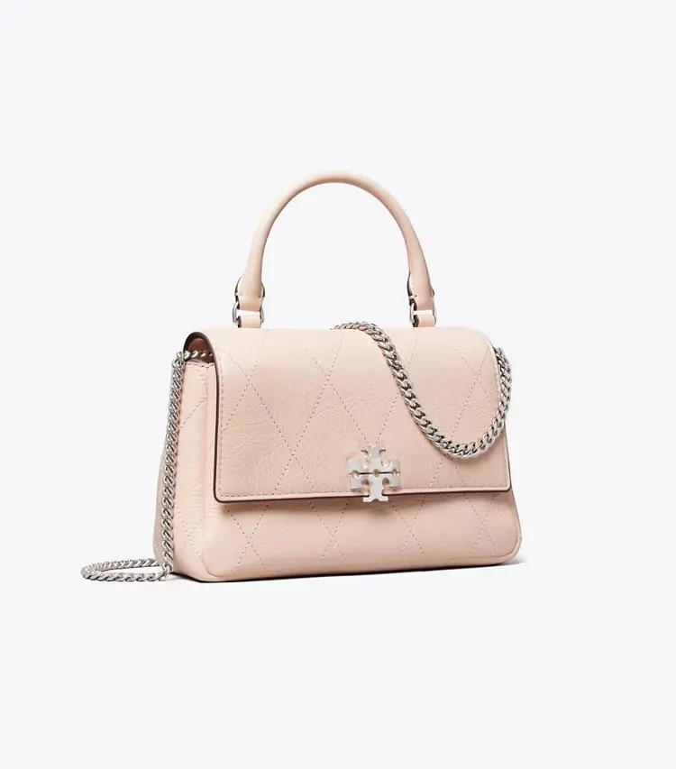 Mini Charlie Quilted Top-Handle Crossbody
