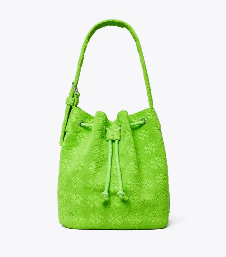 T Monogram Terry Oversized Bucket Bag - Image 3
