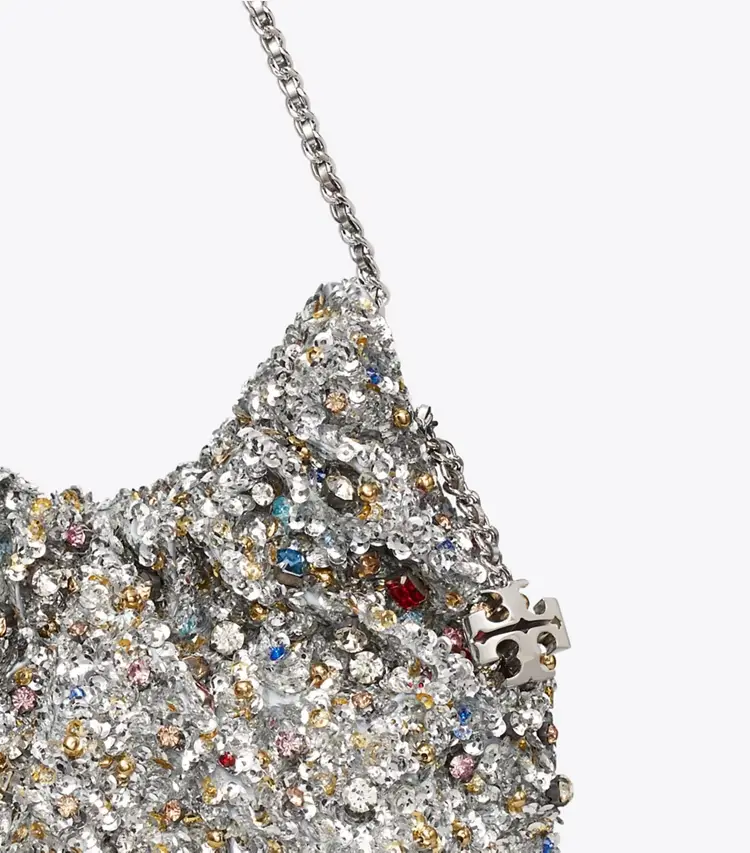 Mini Fleming Embellished Hobo Bag - Image 4