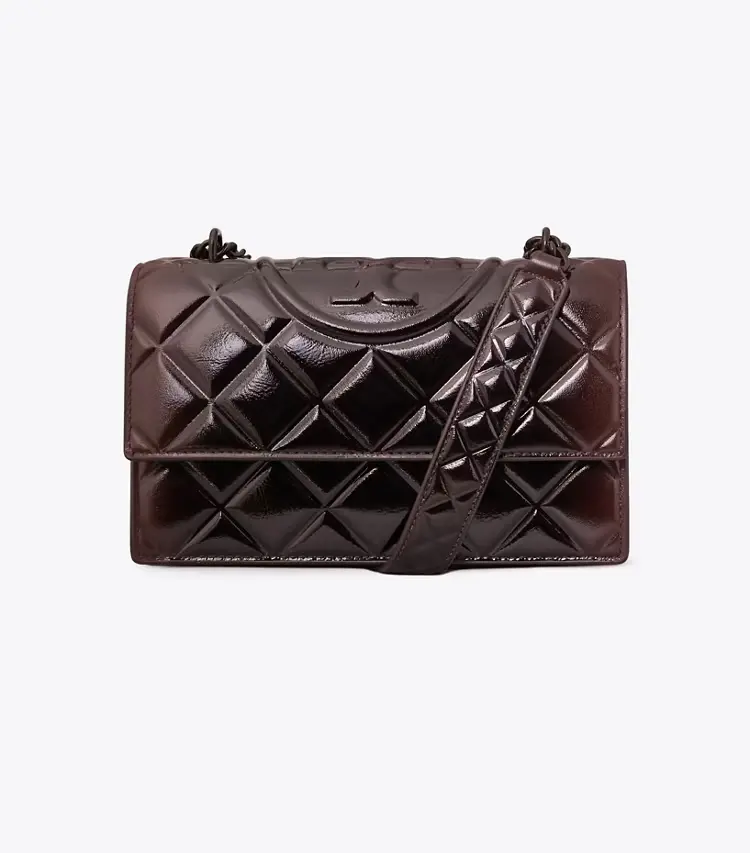 Small Fleming Patent Shoulder Bag - Image 3